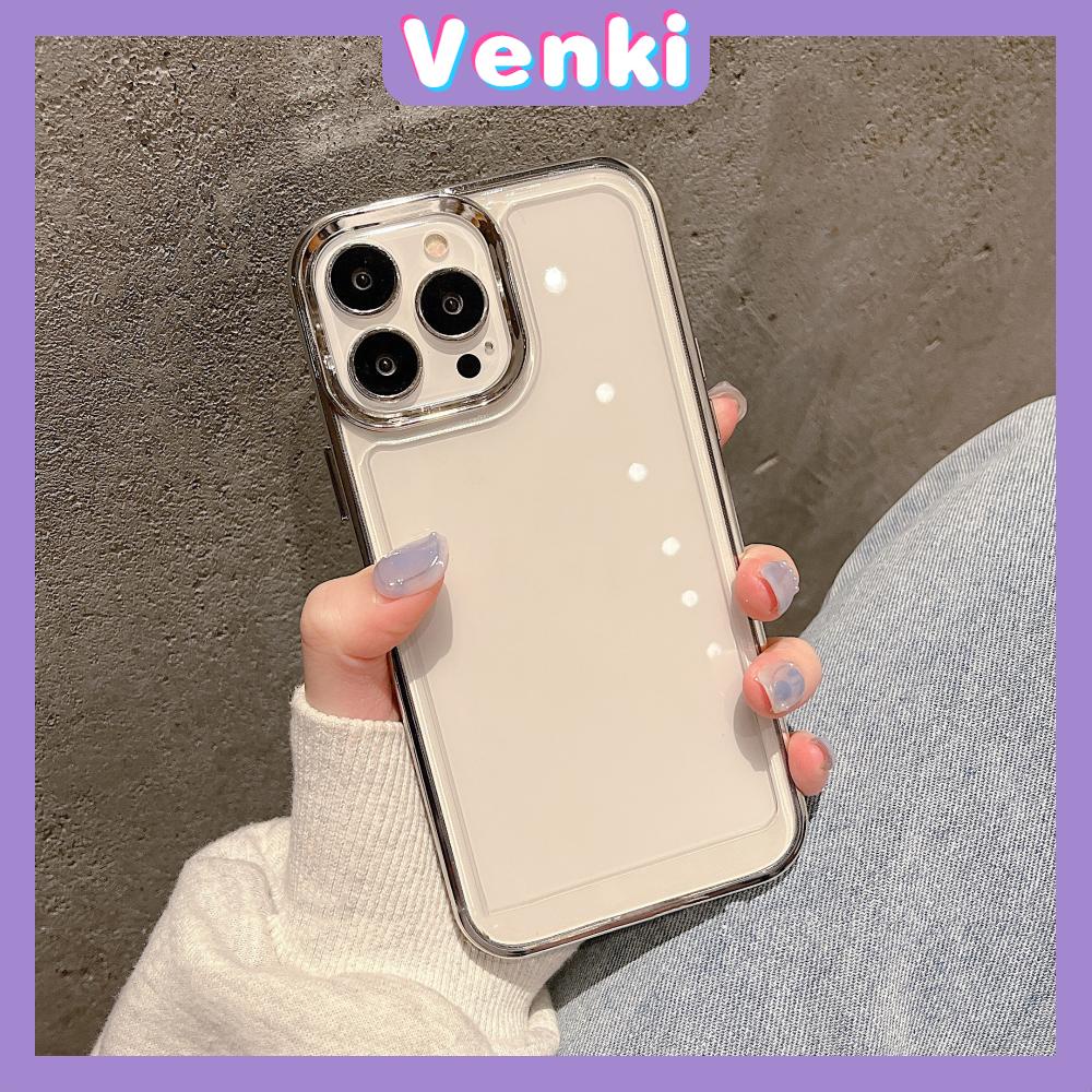 iPhone Case Luxury Metal Plating TPU Soft Case Clear Case Space Case Shockproof Protection Camera Compatible For iPhone 14 Pro Max 14 Plus 13 Pro Max 12 Pro Max 11 XR 7Plus