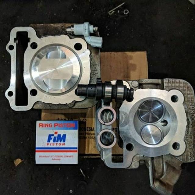 paket bore up mio m3 mio J jupiterZ1 filano harian/kompetisi bahan original yamaha