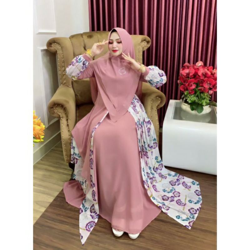 REMBOELAN SYAR'I SULTAN ORIGINAL BRAND BY IRNA GALERY/KOLEKSI TERBARU BY ERNA GALERY/ SIMPEL & ELENG