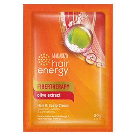 Makarizo - Hair Energy Fibertherapy Creambath (30 gr)