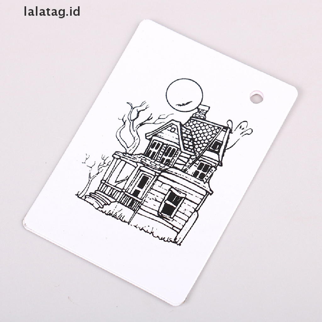[lalatag] Ghost Escape Card Magic Tricks Ghost Card Escape From Keychain Magic Toy Props [ID]