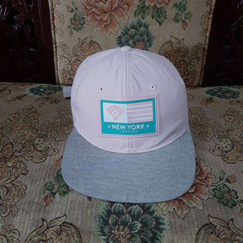 Topi Snapback MLB New York Yankees Second Original Branded