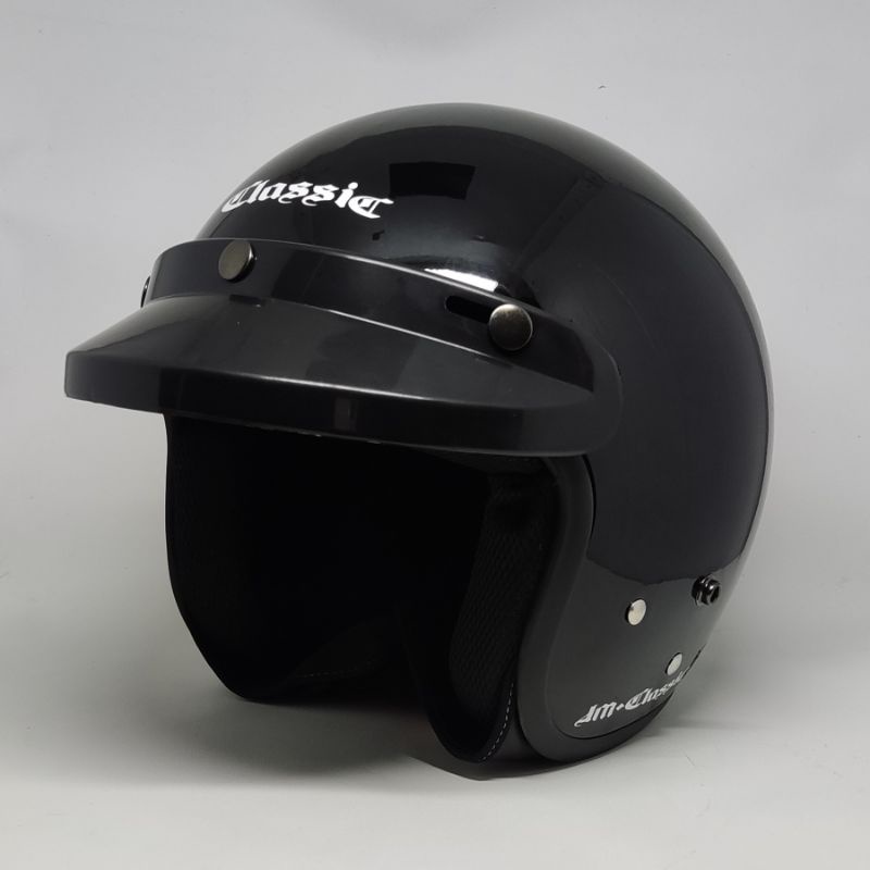 Helm Bogo Dewasa Classic JM08 Original Pakai Pet