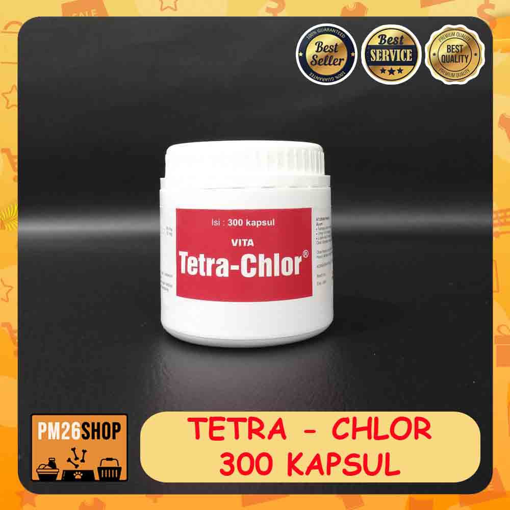 Obat Ayam Snot Tetra Chlor 300 kapsul