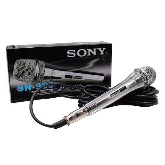 COD MIC KABEL SONY SN-909 KARAOKE MICROPHONE//MIC KABEL SONY SN-909 TERMURAH