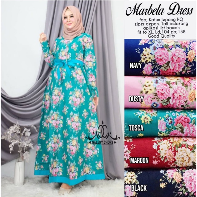 Marbela Dress Sakura Maxi Maxy