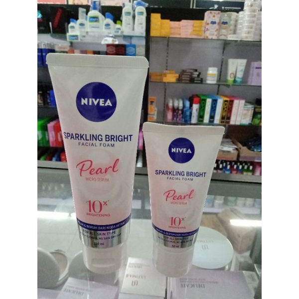 Jual Nivea Sparkling Bright Facial Foam Ml Ml Shopee Indonesia