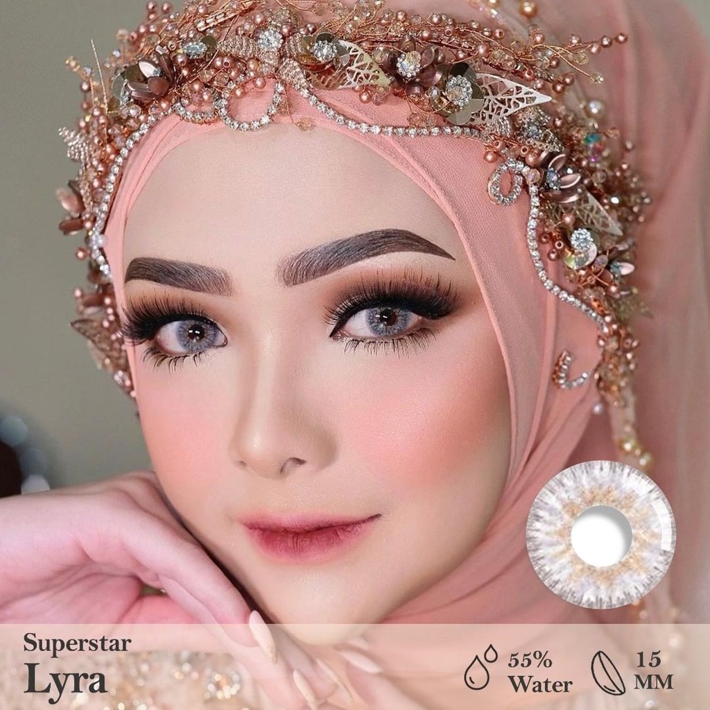 Superstar Lyra lensa warna softlens premium