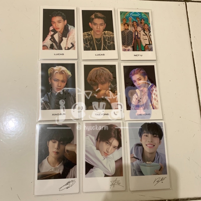 POLA POLAROID TAEYONG DOYOUNG JAEHYUN LUCAS XIAOJUN KOLBUK COLLECTION BOOK MAKE A WISH NATREP NATURE