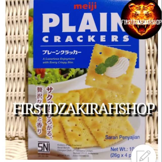 

Meiji plain cracker 104gr