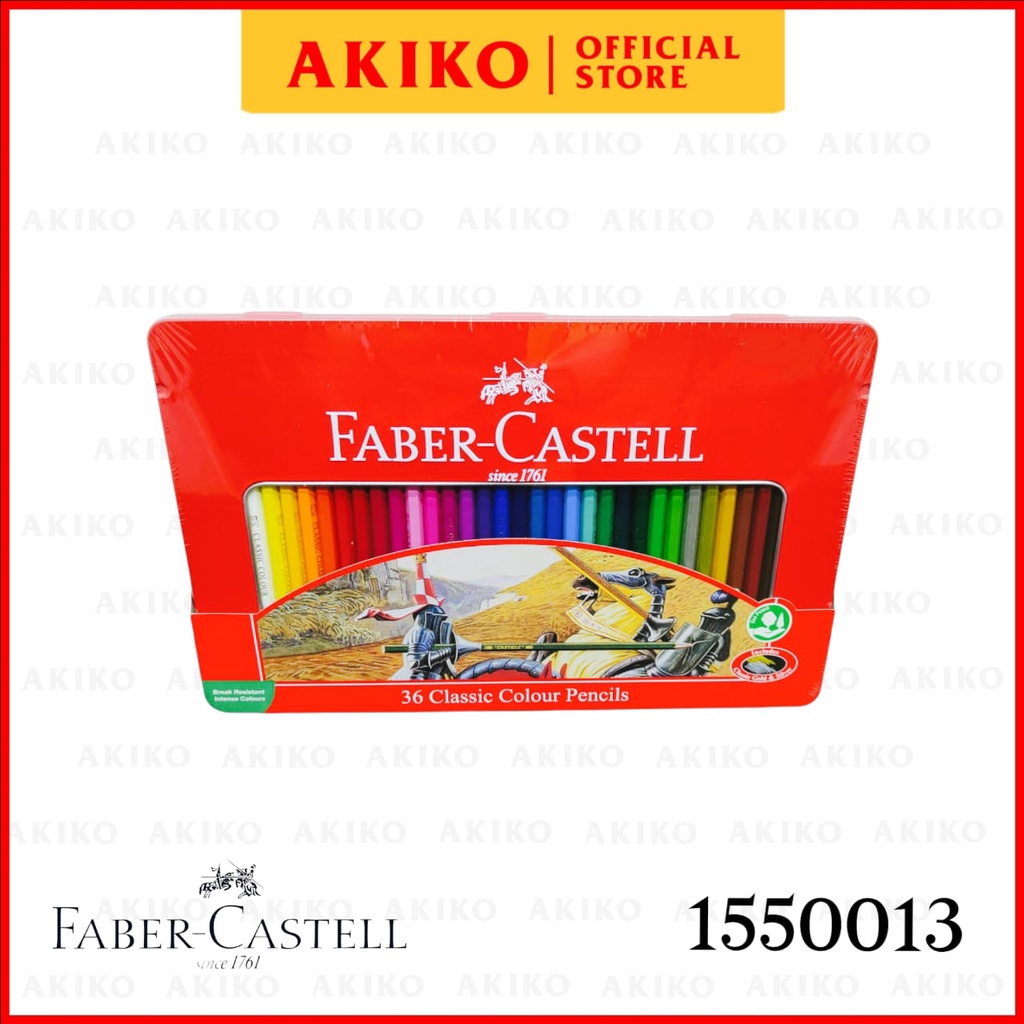 

Classic Colour Pencils 36L Tin Case Faber-Castel