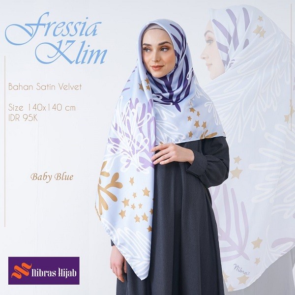 HIJAB MOTIF SEGIEMPAT / HIJAB NIBRAS SEGIEMPAT/ FRESSIA KLIM/ HIJAB SEGIEMPAT SYARI / HIJAB SYARI NI