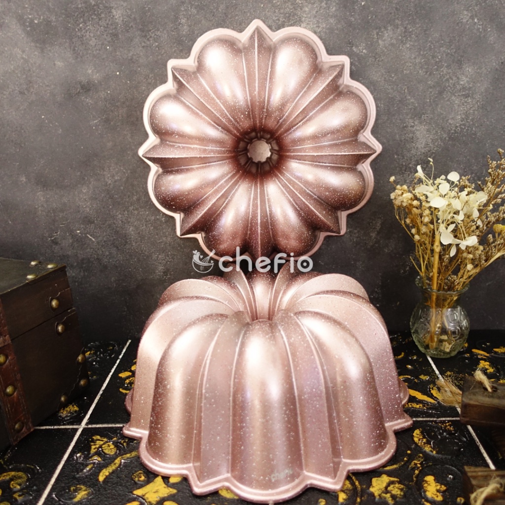 Chefio Loyang Anniversary Pan / Bundt Pan / Tulban / Butter Cake Pan