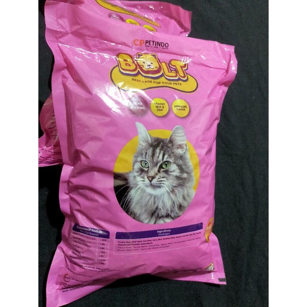 Makanan Kucing Bolt Salmon Repack