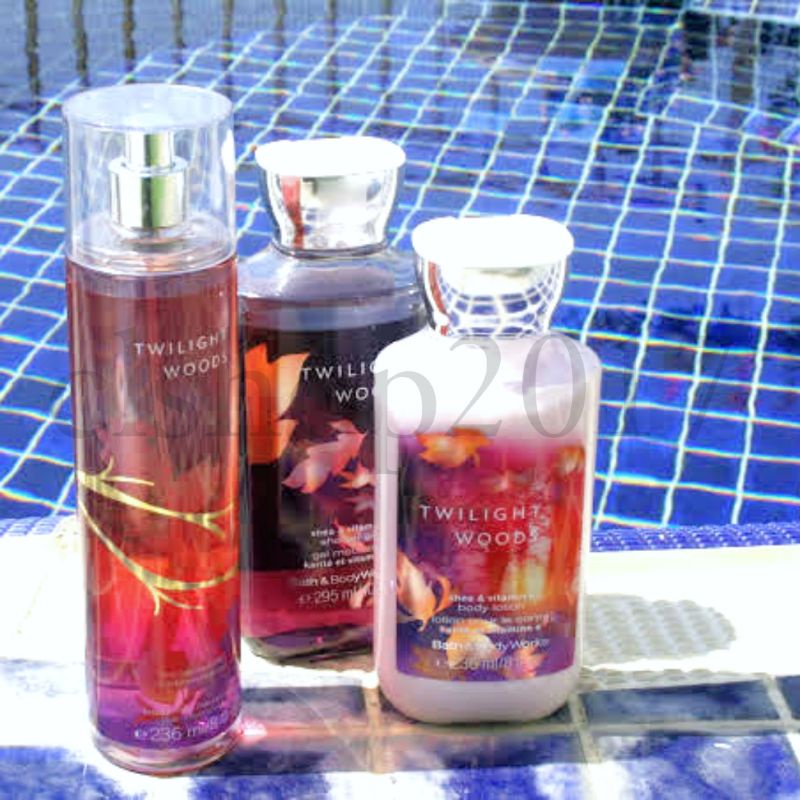 BATH &amp; BODY WORKS BBW TWILIGHT WOODS SERIES MIST LOTION SHOWER GEL BODY CREAM HAND CREAM SHOWER GEL BODY CREAM LOTION MIST WASH WALLFLOWER ROOMSPRAY SCENTPORTABLE GENTLE GEL DEEP CLEANSING GENTLE FOAMING CREAMY LUXE