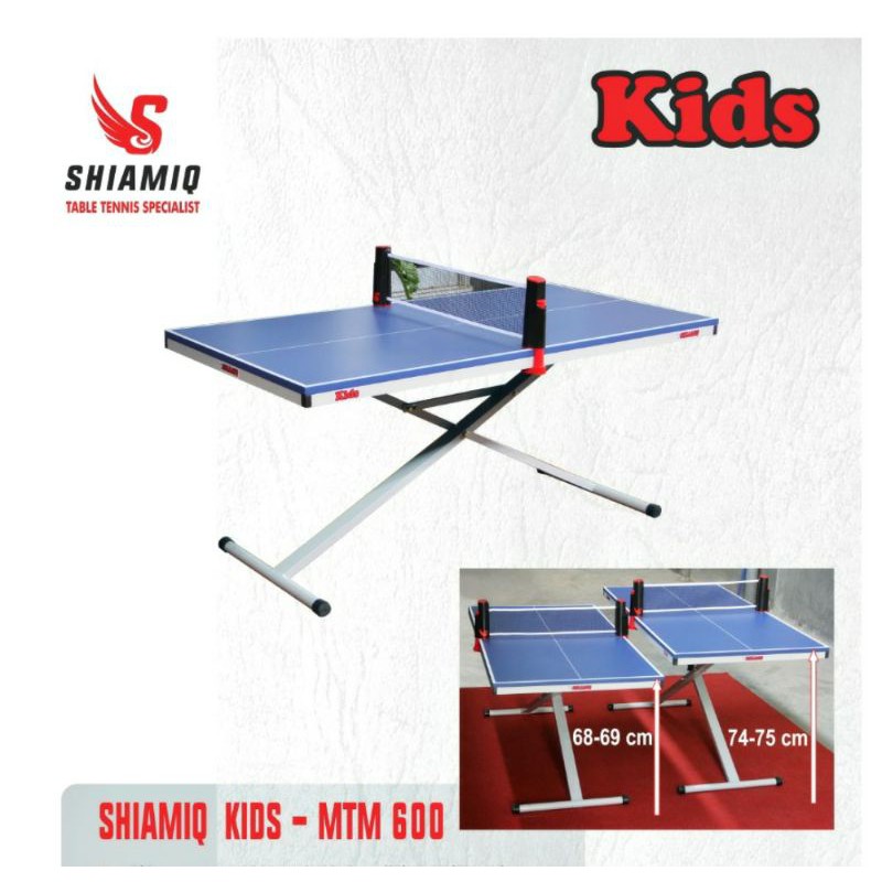 SHIAMIQ KIDS - Meja pingpong mini anak