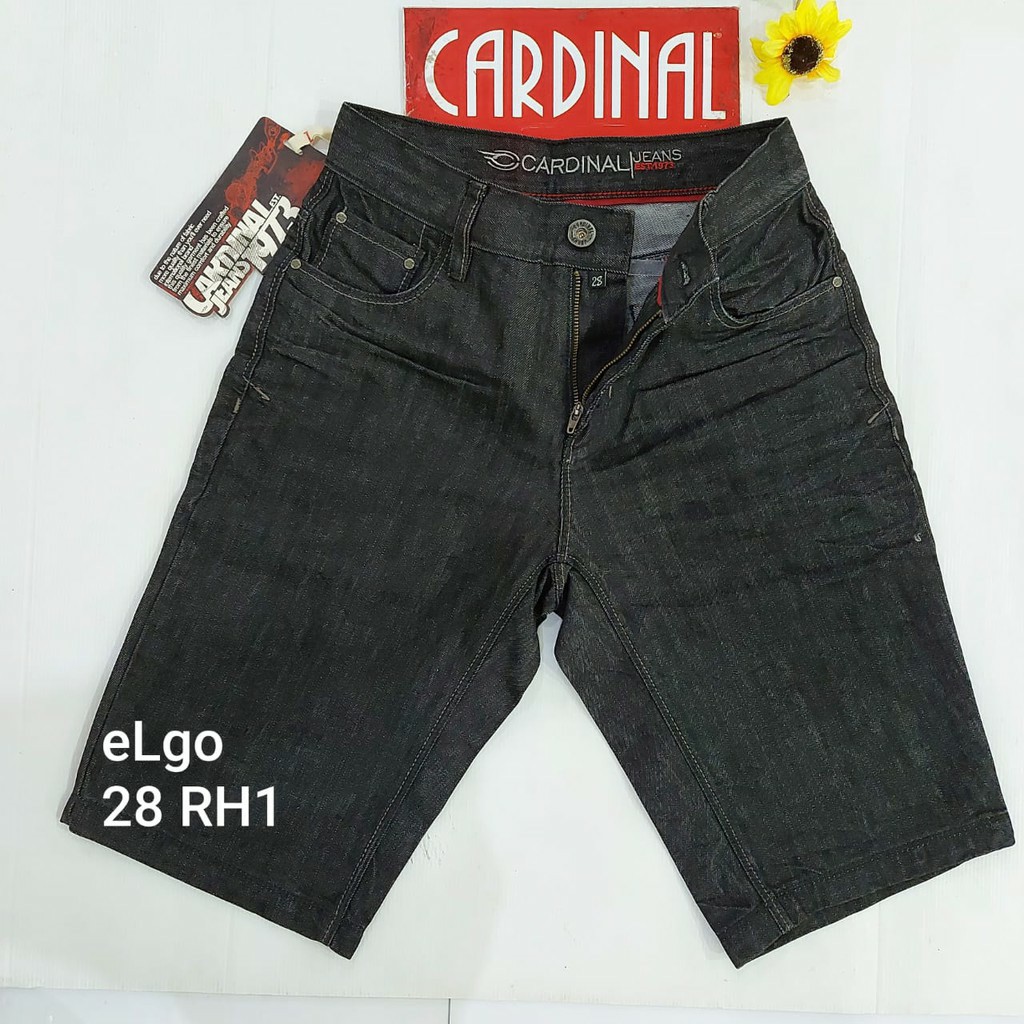 BB 28-RH CARDINAL JEANS CASUAL Celana ( REGULER FIT ) Pria Celana Pendek Original