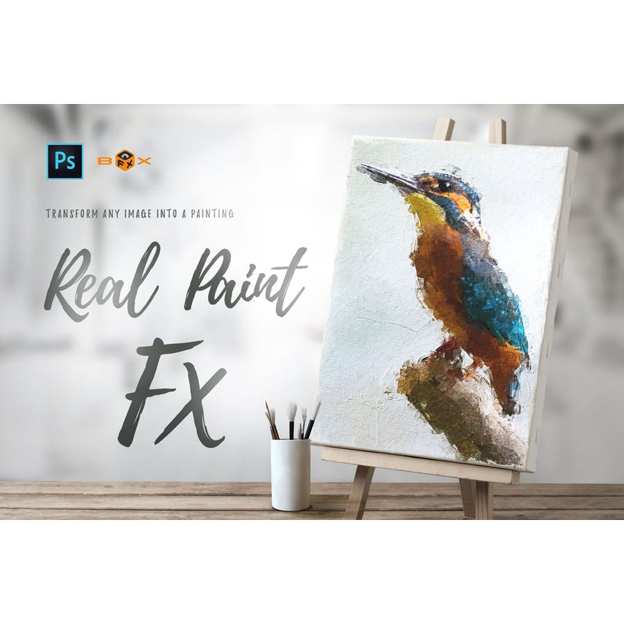 Real Paint FX Photoshop Add-On Extension