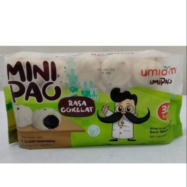 

Umiami Minipao Rasa Coklat isi 30