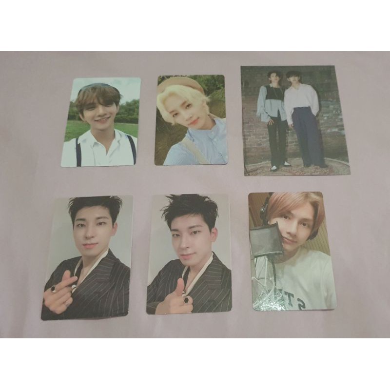 Seventeen Photocard An Ode Baret Semicolon Wonwoo Jeonghan Joshua Jun