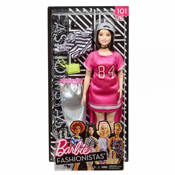 [MAINAN] Barbie Fashionistas 101 Doll &amp; Fashions – Curvy