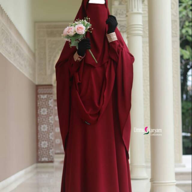 GAMIS SYARI QIBTIYAH BY UMMU MARYAM