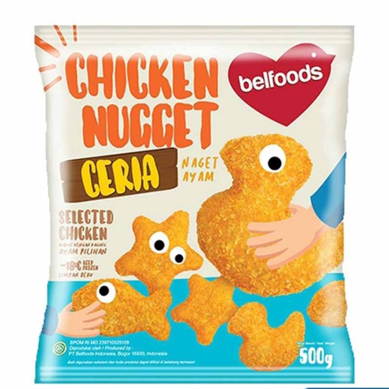 

belfoods Chicken nugget ceria 500 gr