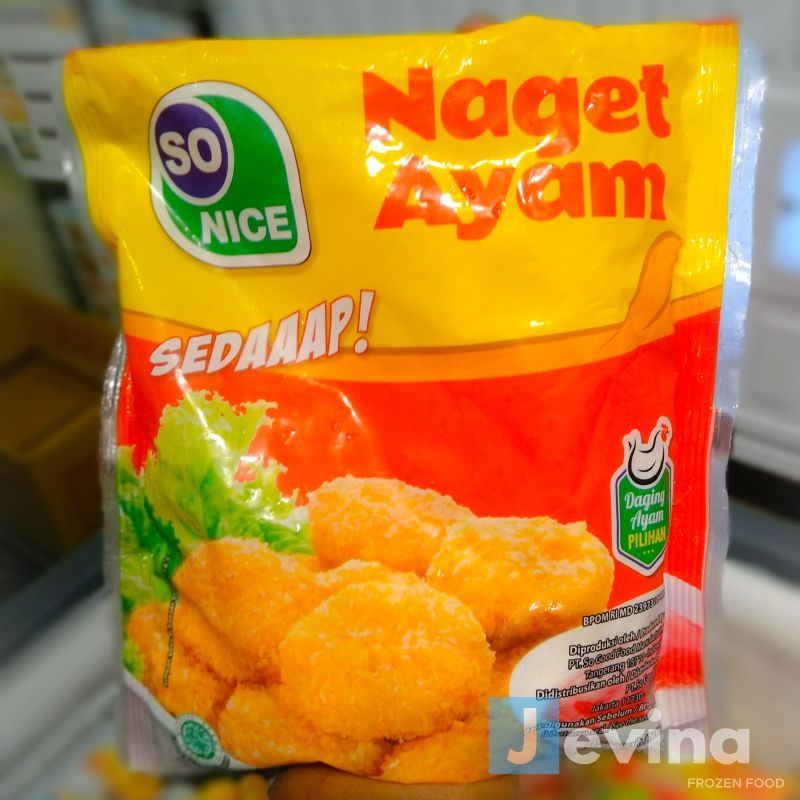 

Nugget Ayam So Nice 250g (New Pack)