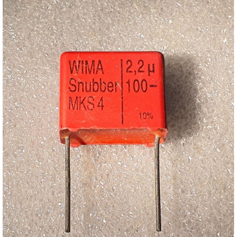 Wima 2.2UF 100V MKS4 P.15mm Germany
