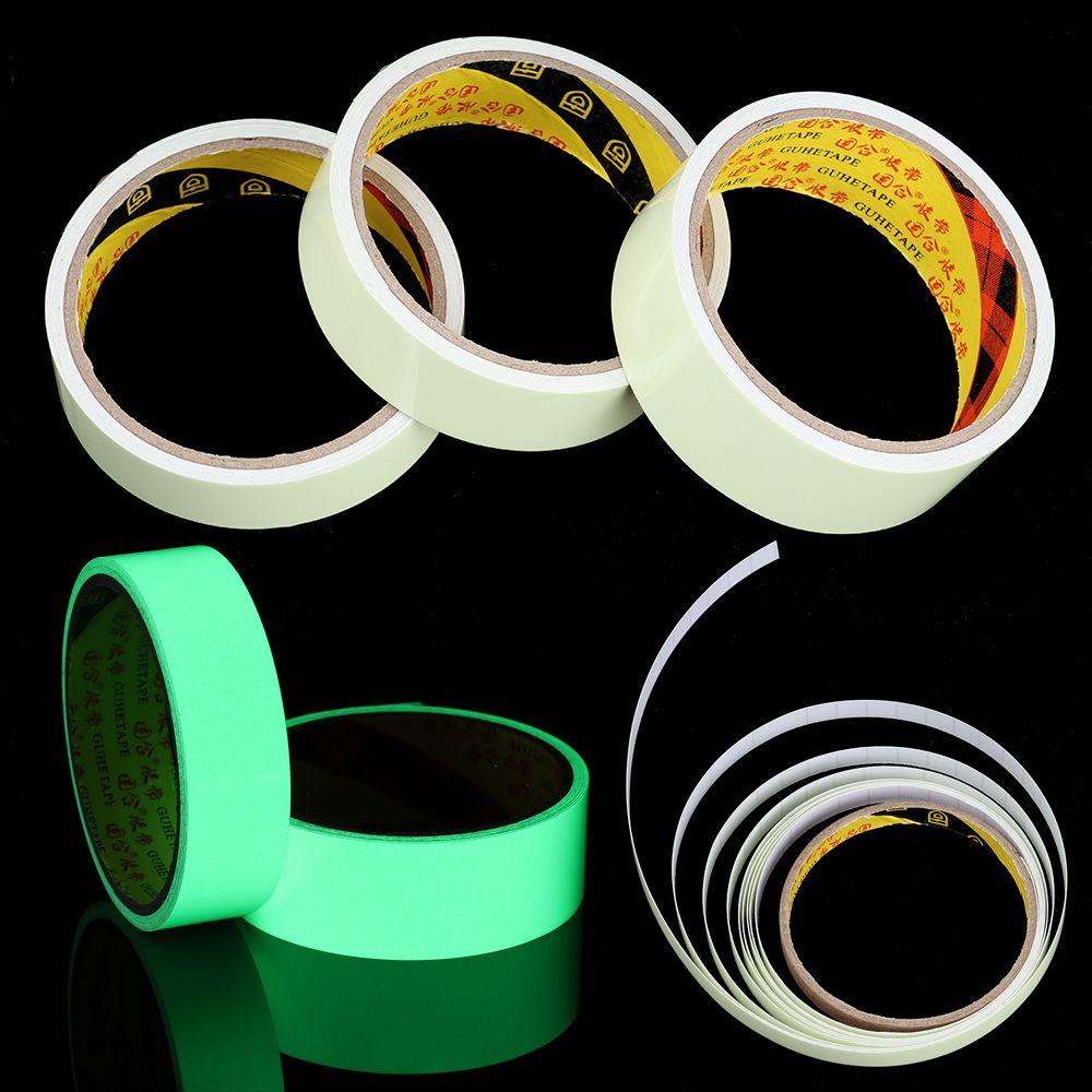 [Elegan] Tape Perekat Tahan Air Hijau Dekorasi Keamanan Night Vision Glow In The Dark Stiker Peringatan Rumah