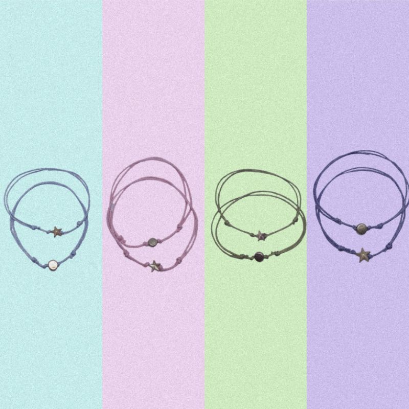 Gelang  Bulan Bintang ( Gelang persahabatan)