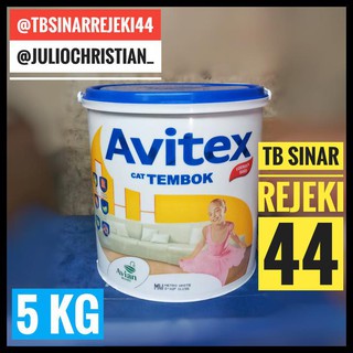  Harga  Diskon Cat  Avitex 5Kg Galon 5  Kg  Tembok  Interior 