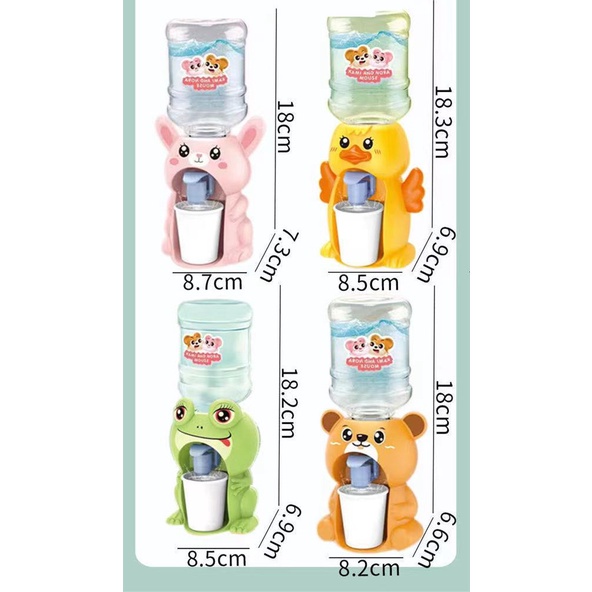 MAINAN DISPENSER AIR GALON PORTABLE MAINAN ANAK AIR MINUM KARAKTER