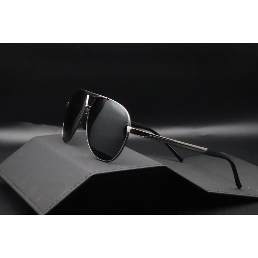 BHJ6339 Kacamata Pria Hitam Anti Radiasi Original Import luar negeri Terbaru 2021 Polaris Anti Silau