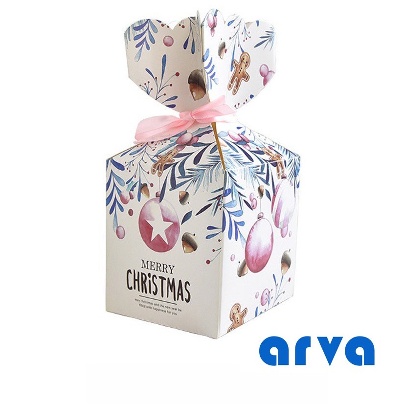 5Pcs GIFT BOX CHRISTMAS/NATAL (Makanan, Aksesories)