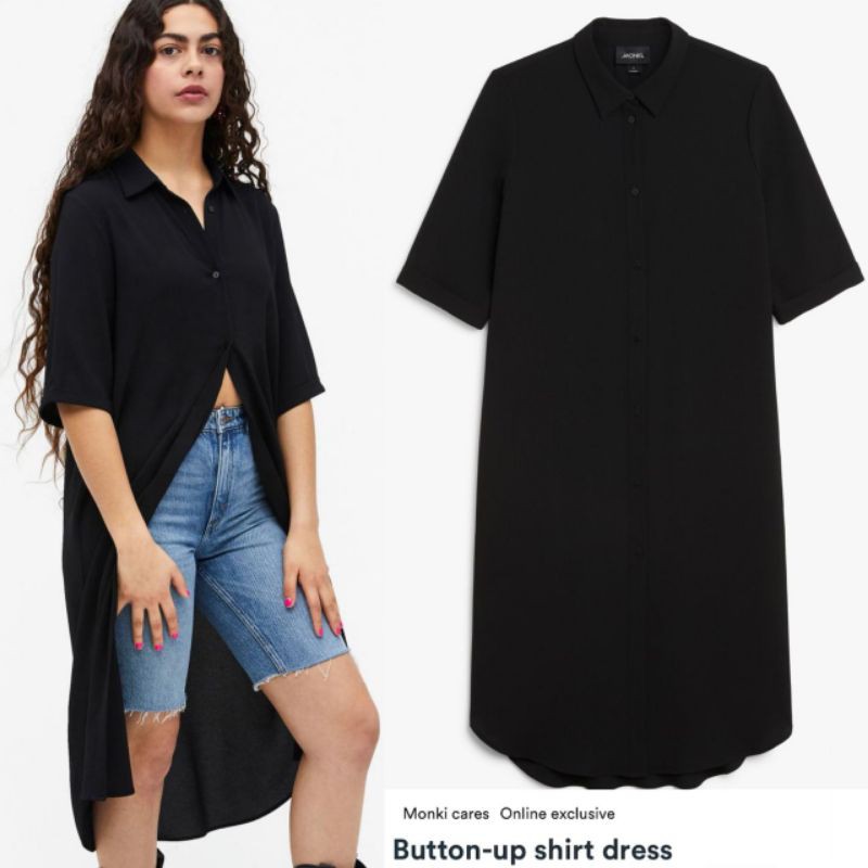 Mnki shirt dress