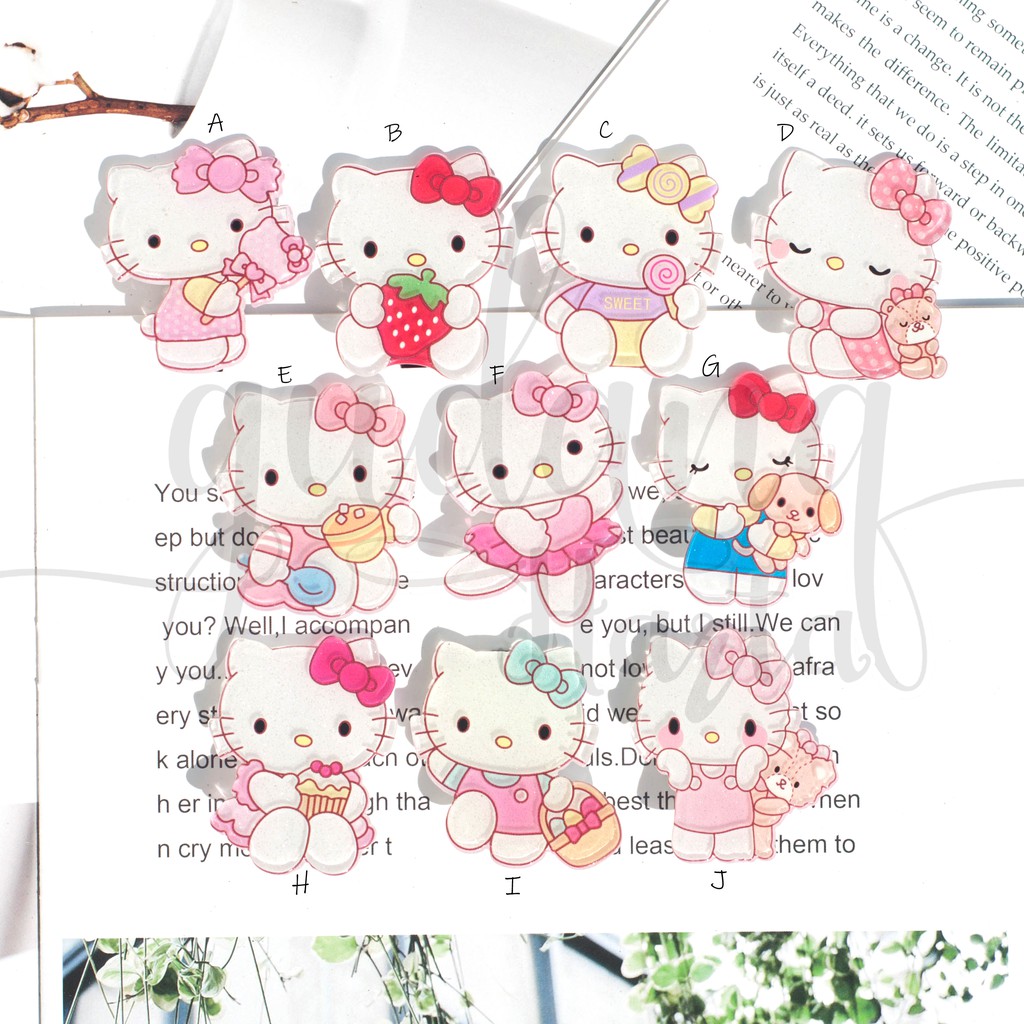 Jepit Rambut Dancing Kitty Hairclip Kucing Menari Lucu Imut GH 201590