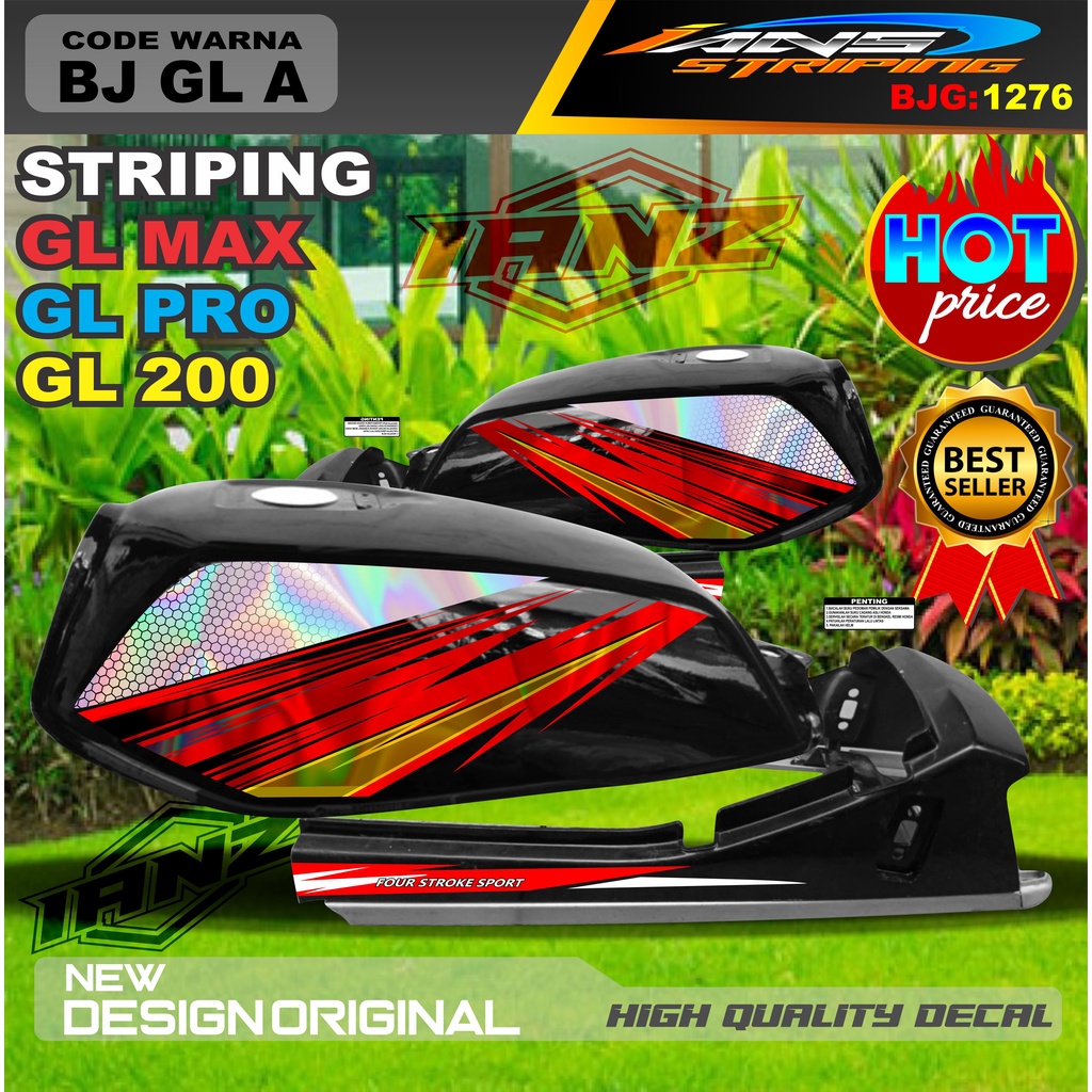 STIKER STRIPING GL 2000 HOLOGRAM / STRIPING GL PRO MAX VARIASI HOLOGRAM / STRIPING GL HOLOGRAM