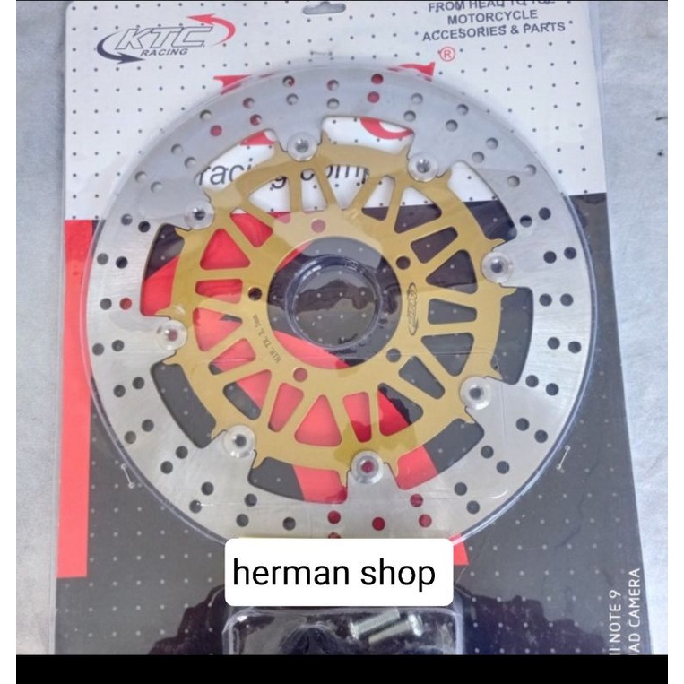 piringan disk cakram depan Vixion ktc racing / cakram ktc vixion / cakram depan ktc vixion / cakram 