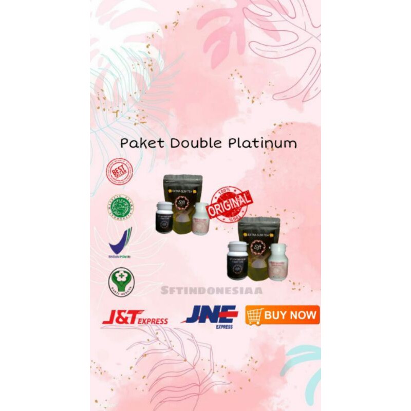 PELANGSING SFT EXTRA SLIM ORIGINAL PAKET DOUBLE PLATINUM