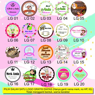 Print dan Cutting Stiker Label Kemasan Vinyl Print dan Cutting Stiker Label Kemasan Vinyl