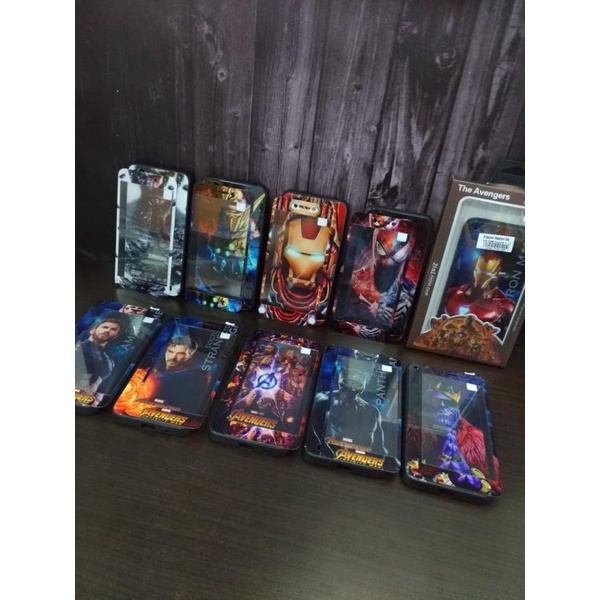 Case Hp Oppo A83 Redmi 5 Vivo Y69 Iphone 6+ 7G 7+ X Xs 360 &quot;The Avengers Mirror#casemurah#casegambar#casekekinian