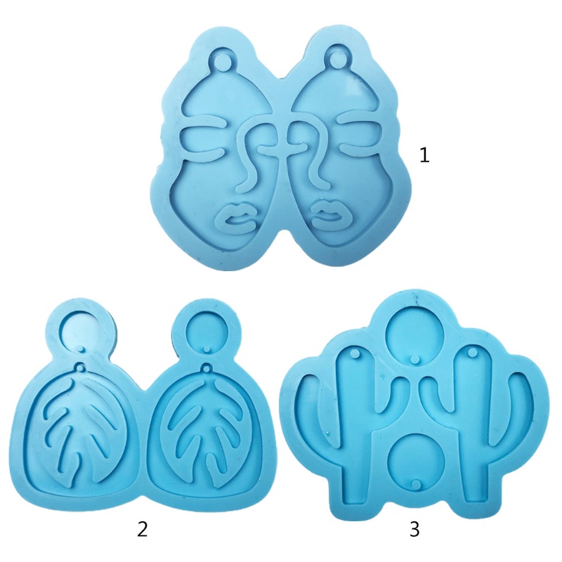 SIY  Earrings Pendant Silicone Mould DIY Handmade Crafts Jewelry Making Tool Crystal Epoxy Resin Mold