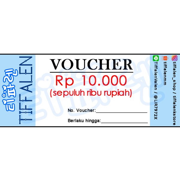Promo Voucher Tiffalen 4 November 20 November Baca Caption Shopee Indonesia