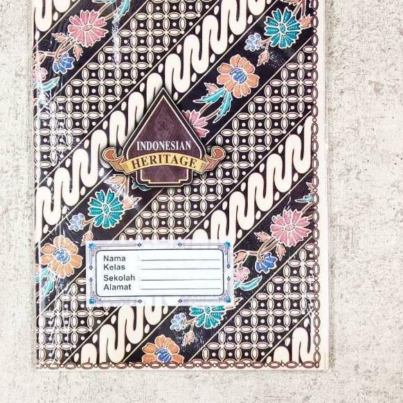 

ケ SAMPUL BUKU KWARTO DST BATIK 85G ISI 20 LEMBAR ➝