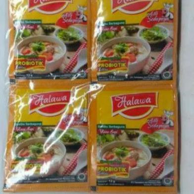 

[PRODUK EV7LJ] BUMBU MASAK INSTAN PROBIOTIK RASA SAPI 12 SACHET BRAND HALAWA HRM