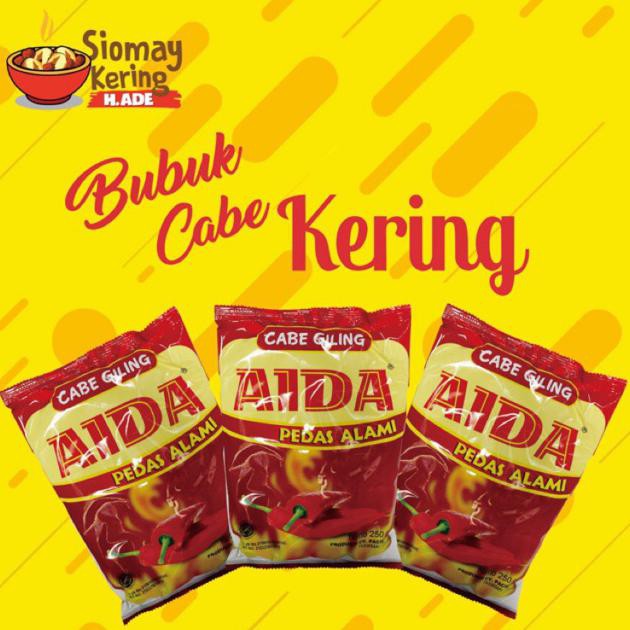 

New Produk Bubuk Cabe Aida 250 Gr