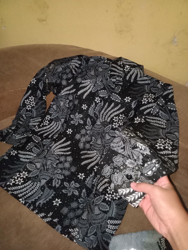 Couple Rnb Broklat Modern Motif Bunga Ganja Vs Pager Broklat // Batik Kekinian!! Artomoro_grosir