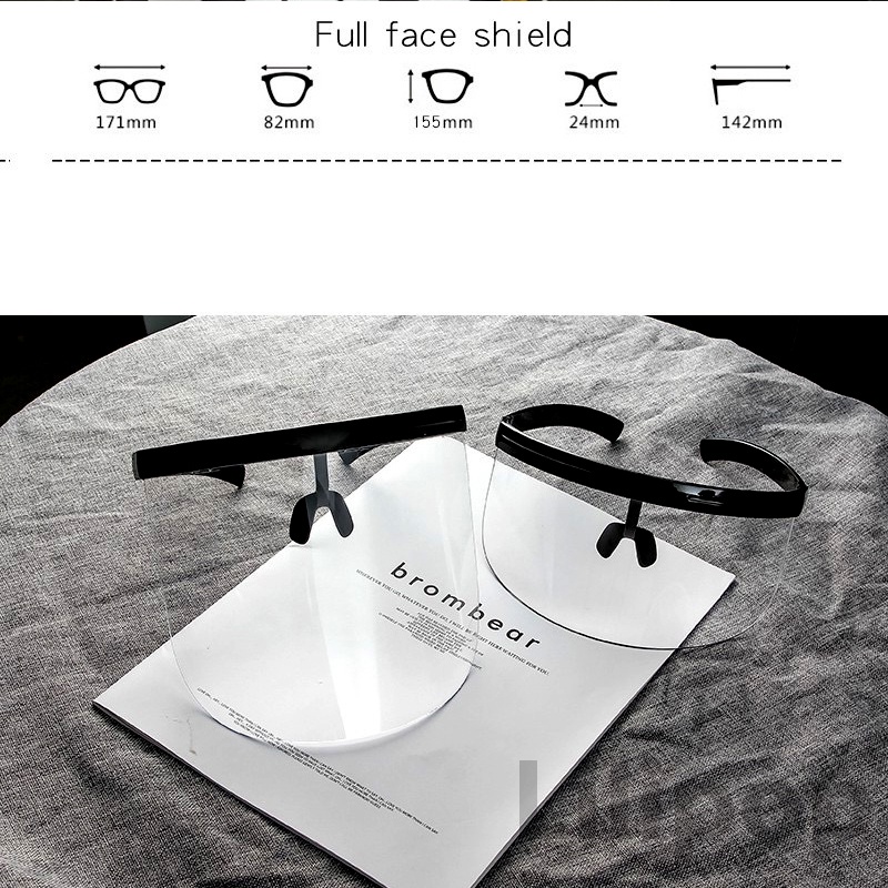 Face Shield Full Face Pelindung Wajah Anti Virus kuman bakteri pelindung mata APD medis