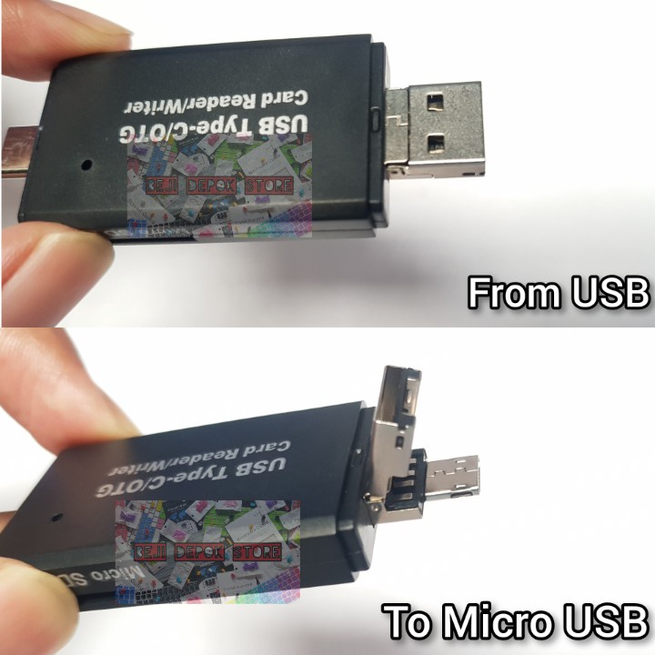 Card Reader Type C USB Micro USB SD Card Micro SD Card 2.0 5 in 1 OTG